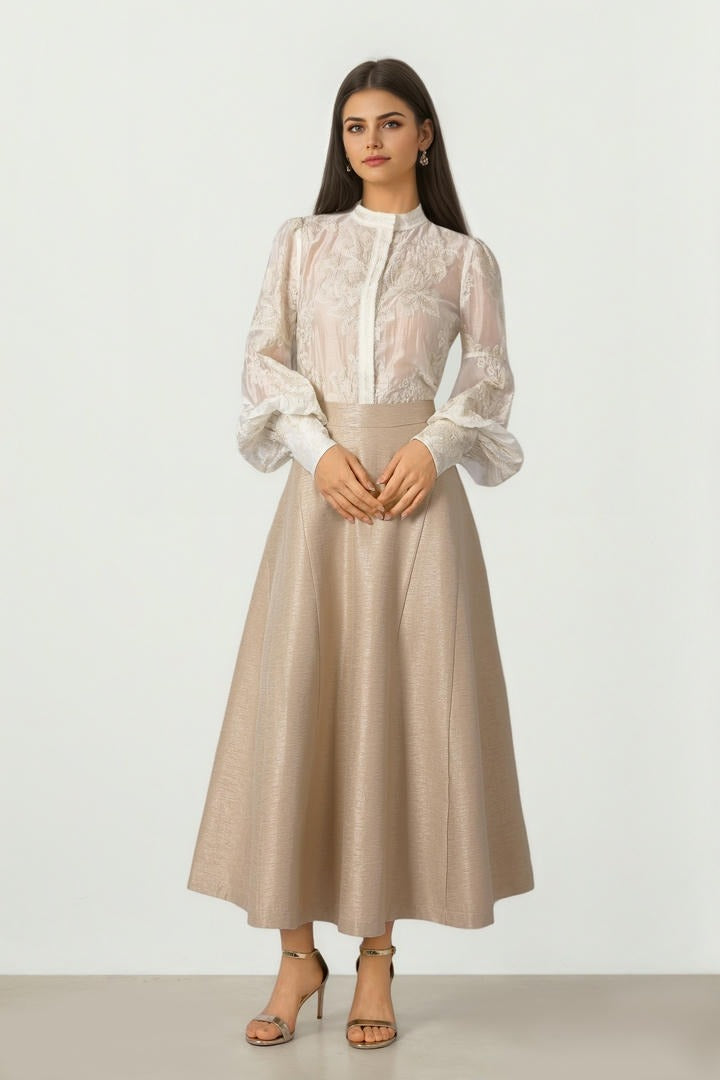 Lurex Aline Skirt