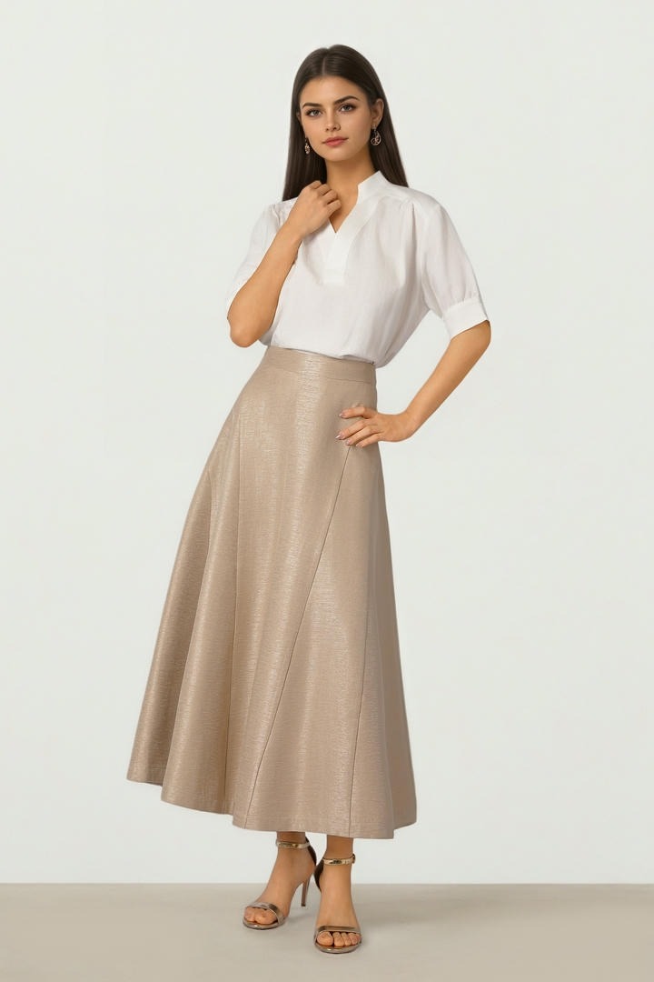 Relaxed Placket Top
