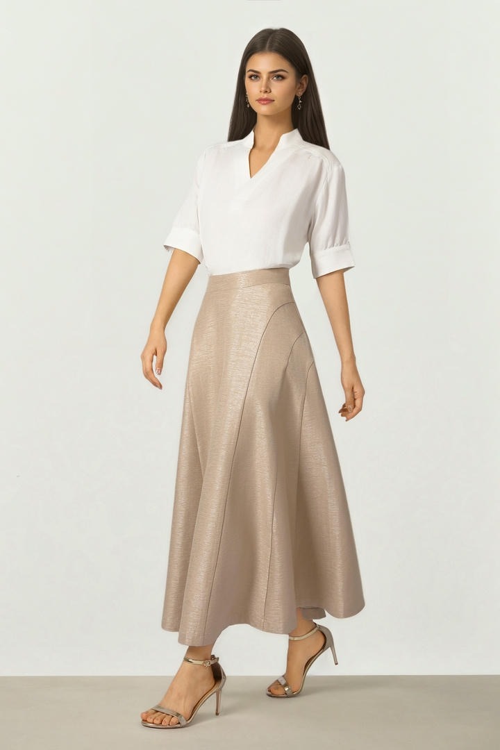 Relaxed Placket Top