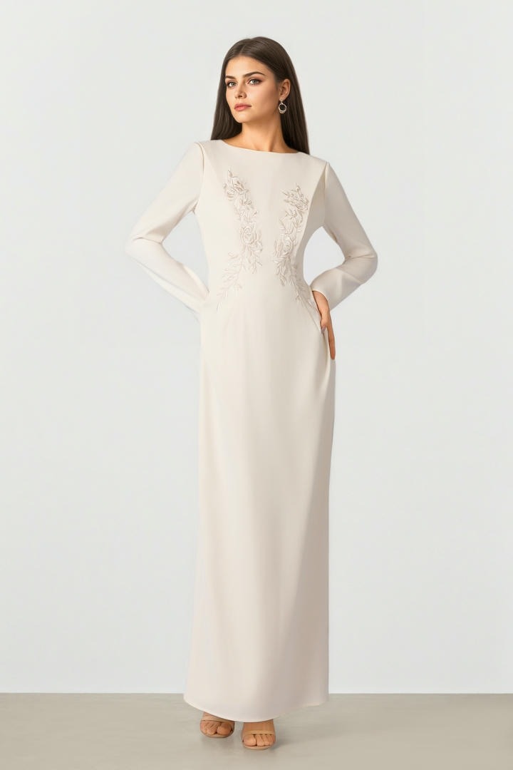 Cape Column Dress