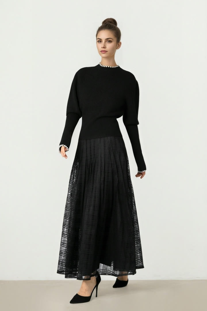 Black Crew Knit