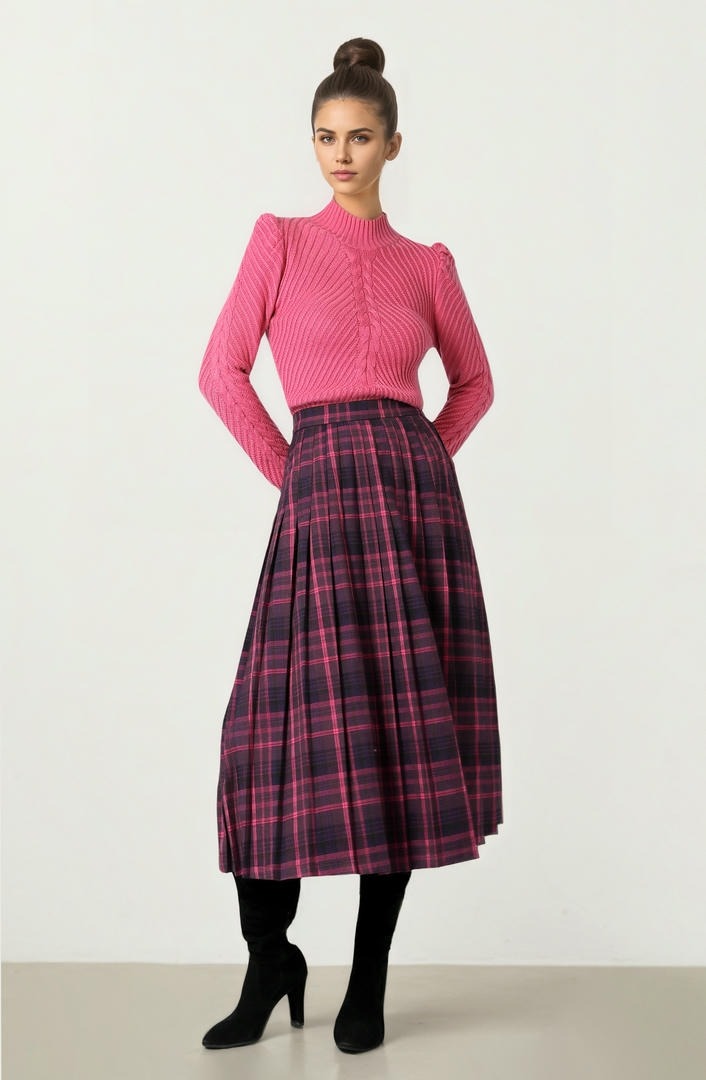 Light Pink Knit Pullover