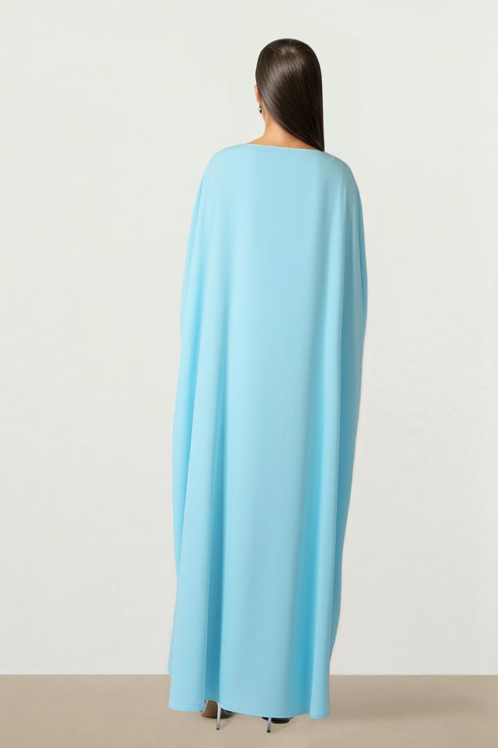 Cutout Embroidered Kaftan