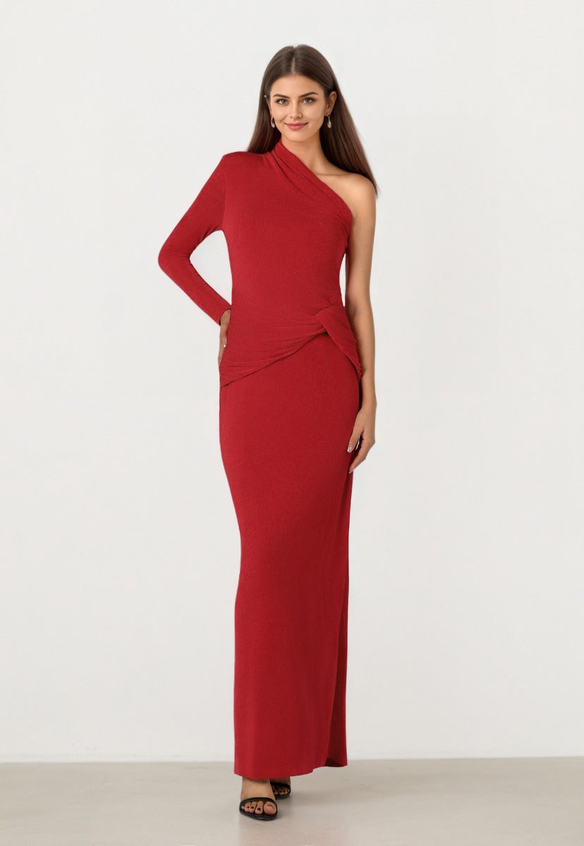 Red Jersey Dress