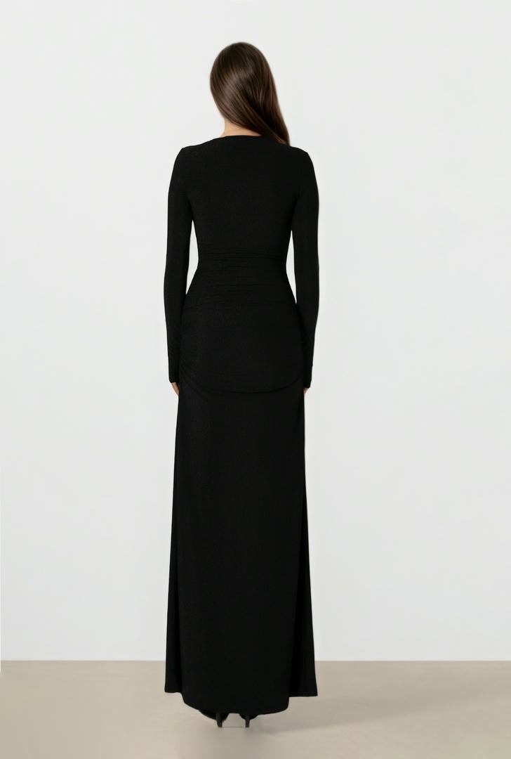 Black Jersey Dress