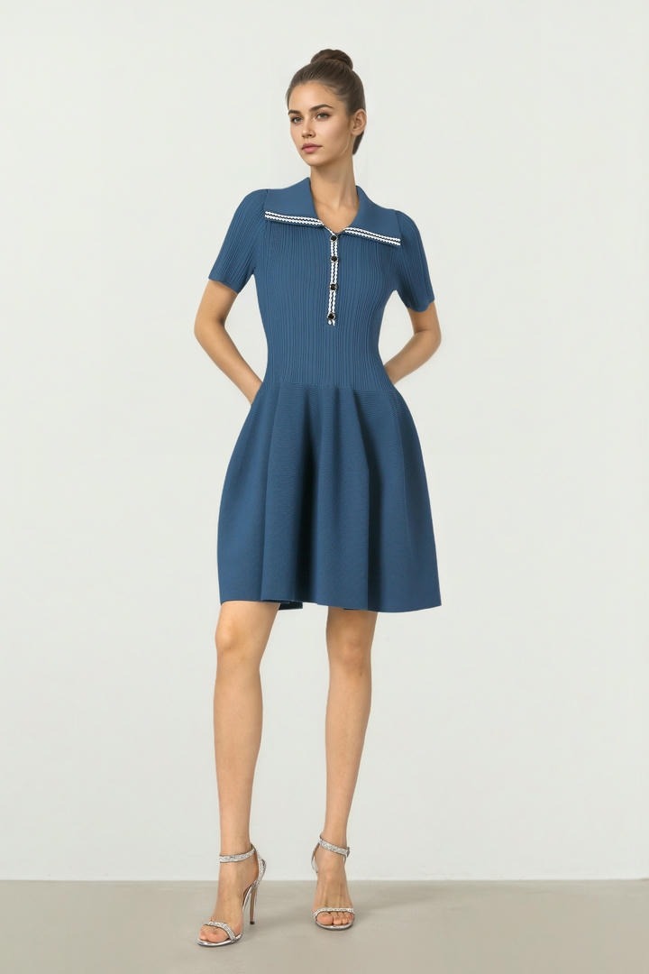 Peplum Short Dress