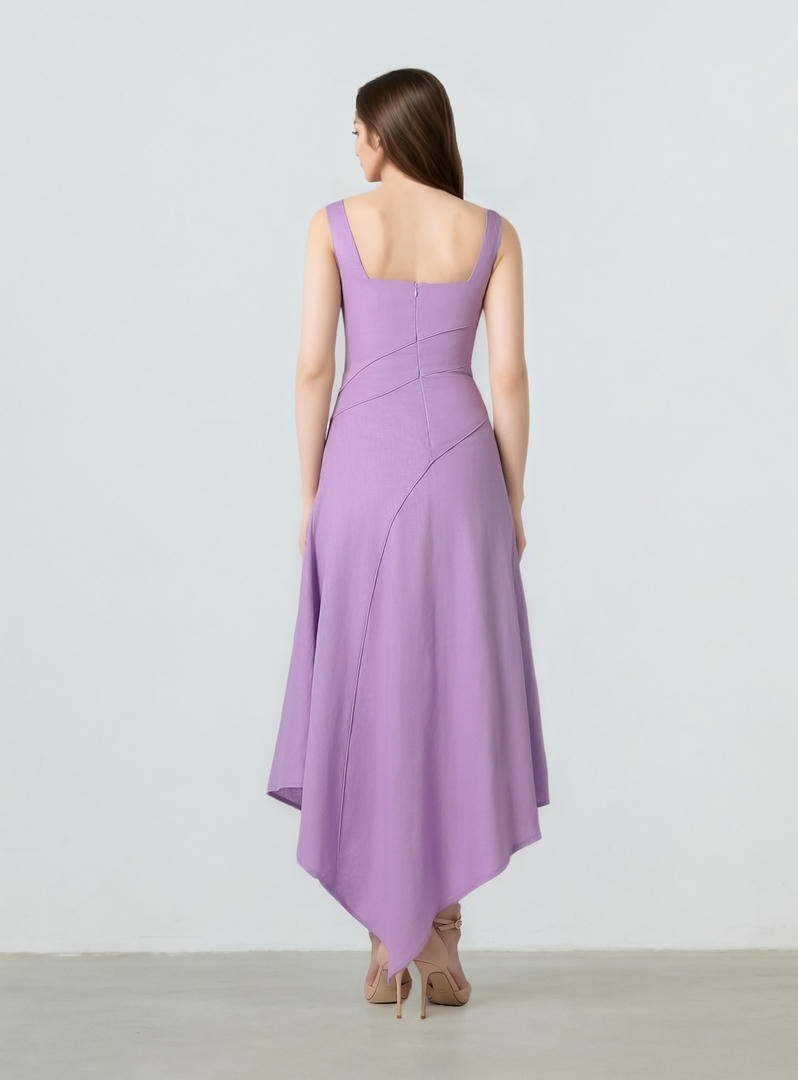 asymmetrical Hem Dress