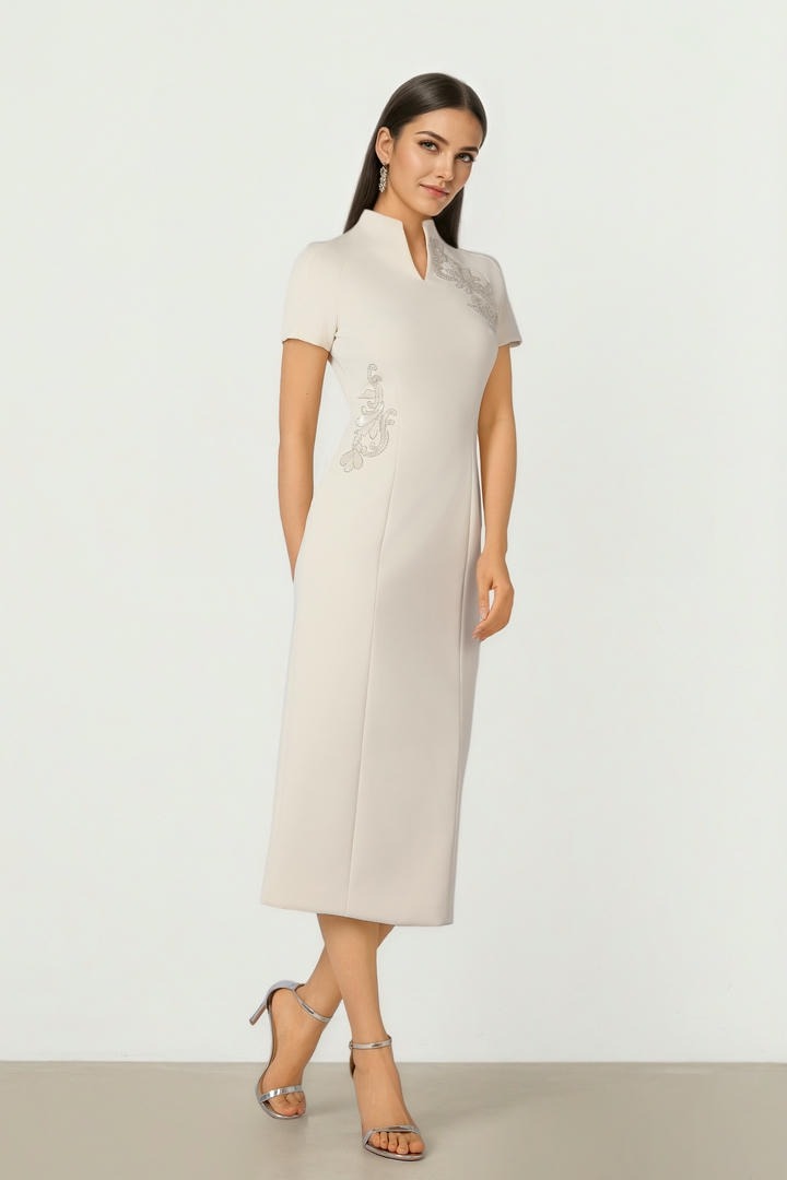 Fitted Neoprene Dress