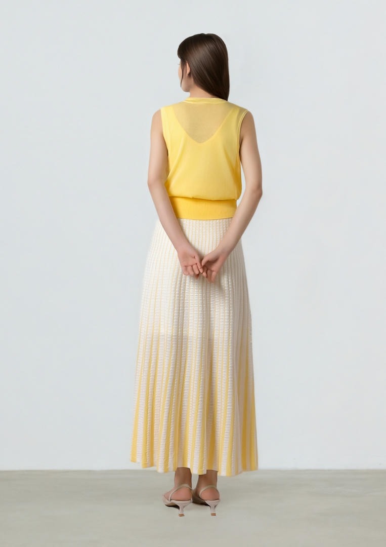 Cowl Neck Knit Top