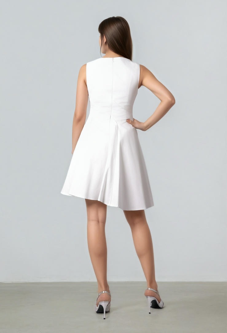 asymmetrical Hem Dress