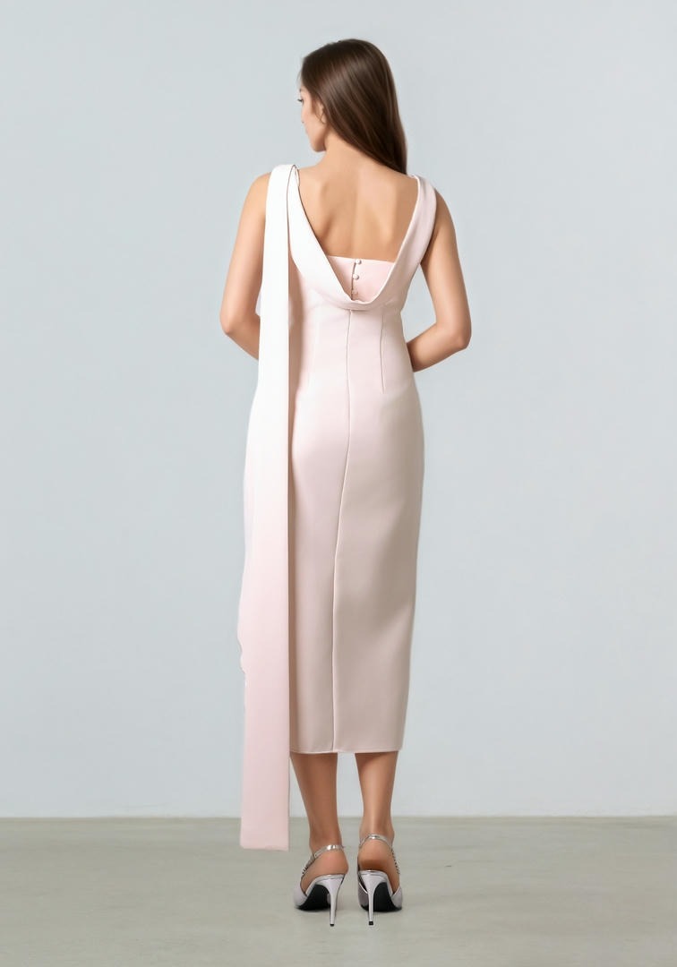 Hem embroidery dress