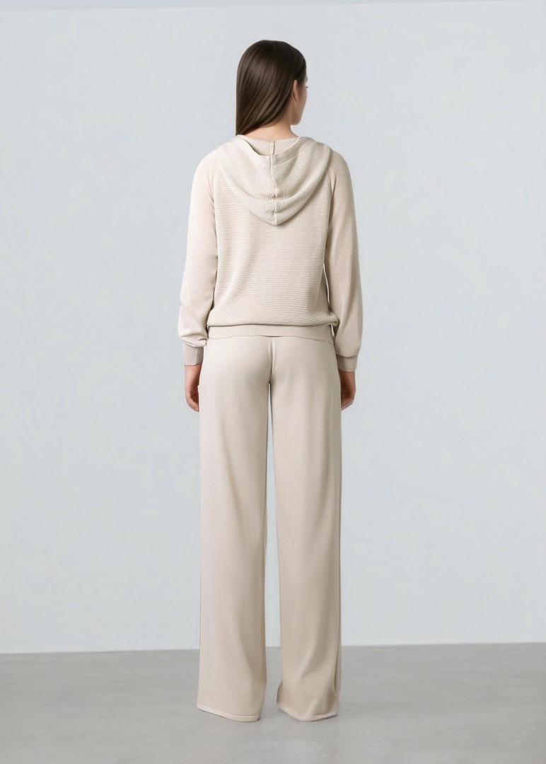 Urban Comfort Knitted Hoodie