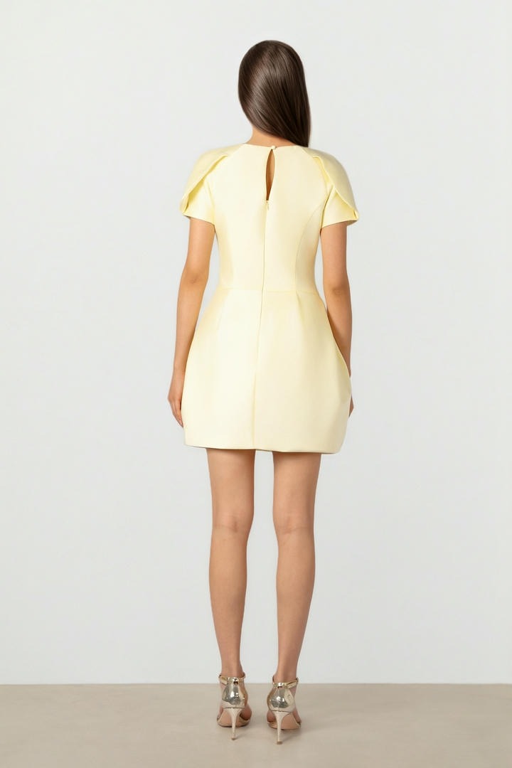 Peplum Mini Dress