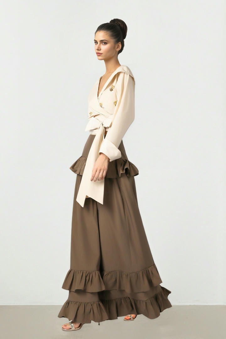 Soft Tie Blouse