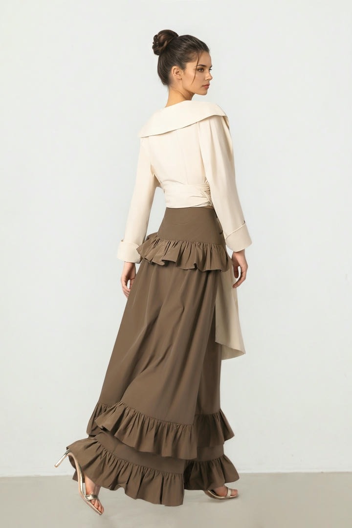 Tiered Ruffle Skirt
