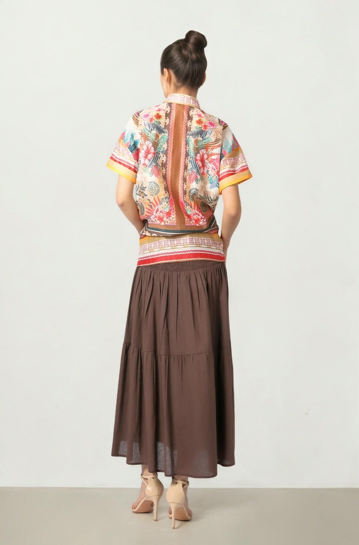 Printed Viscose Shirt