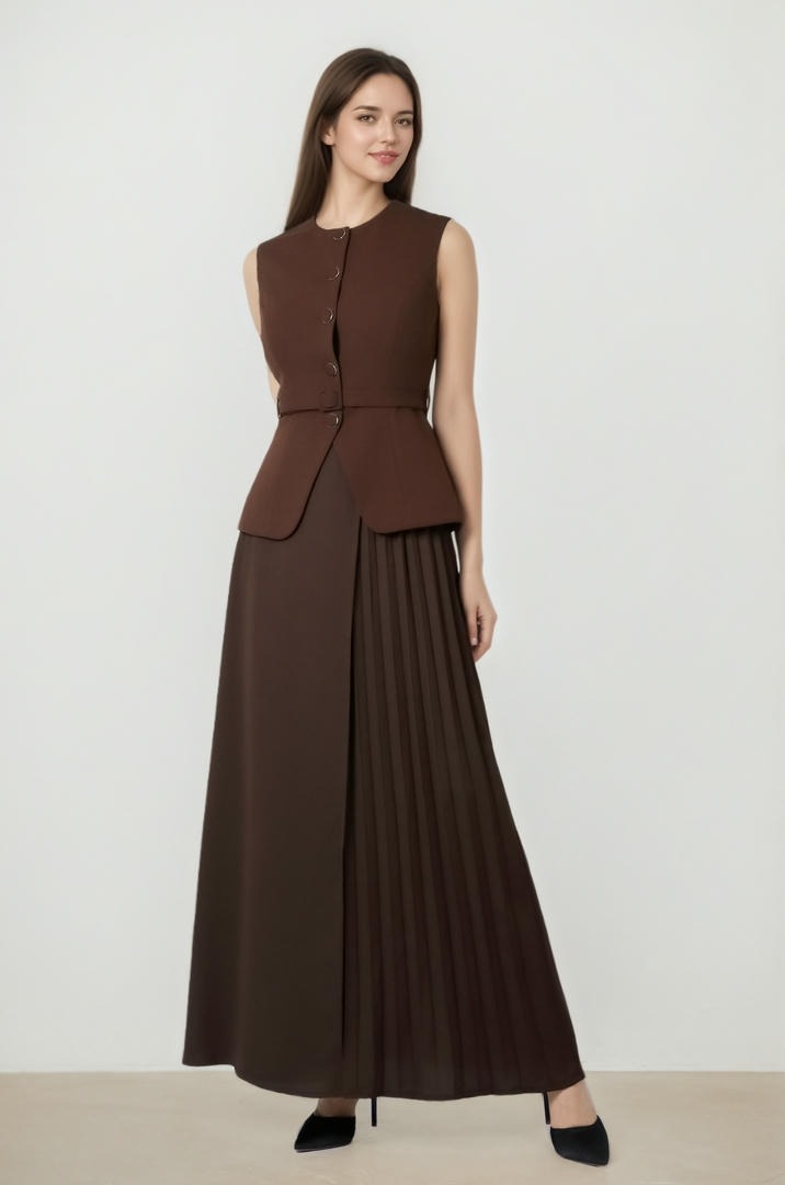Wrap Flowy Skirt