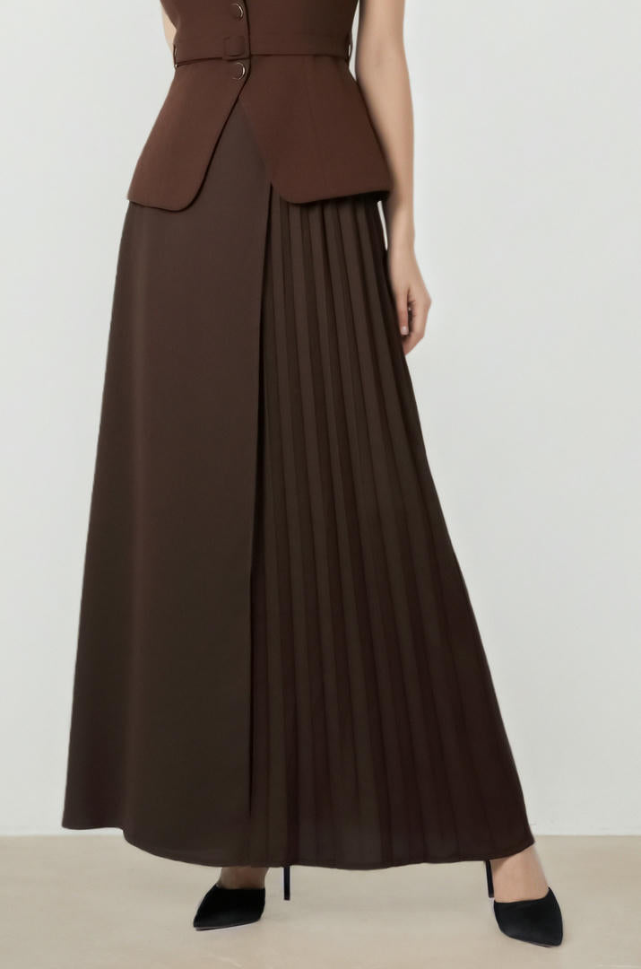 Wrap Flowy Skirt
