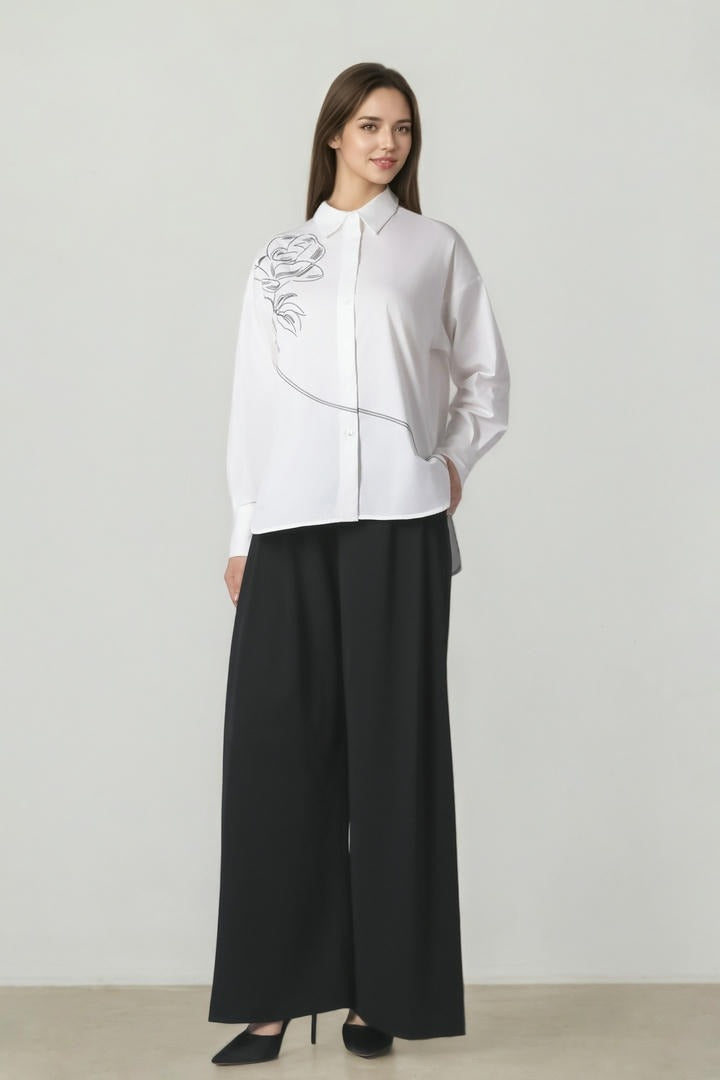 Rose Sketch Shirt