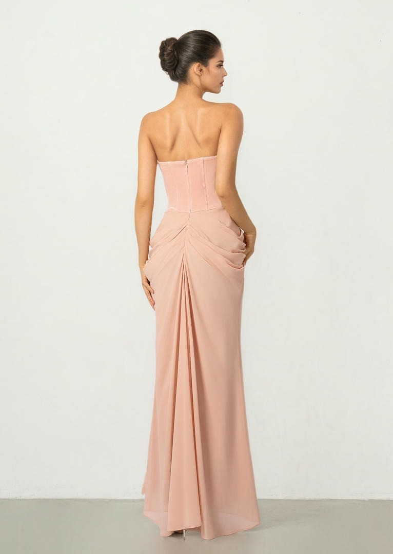 Pastel Pink Maxi Dress