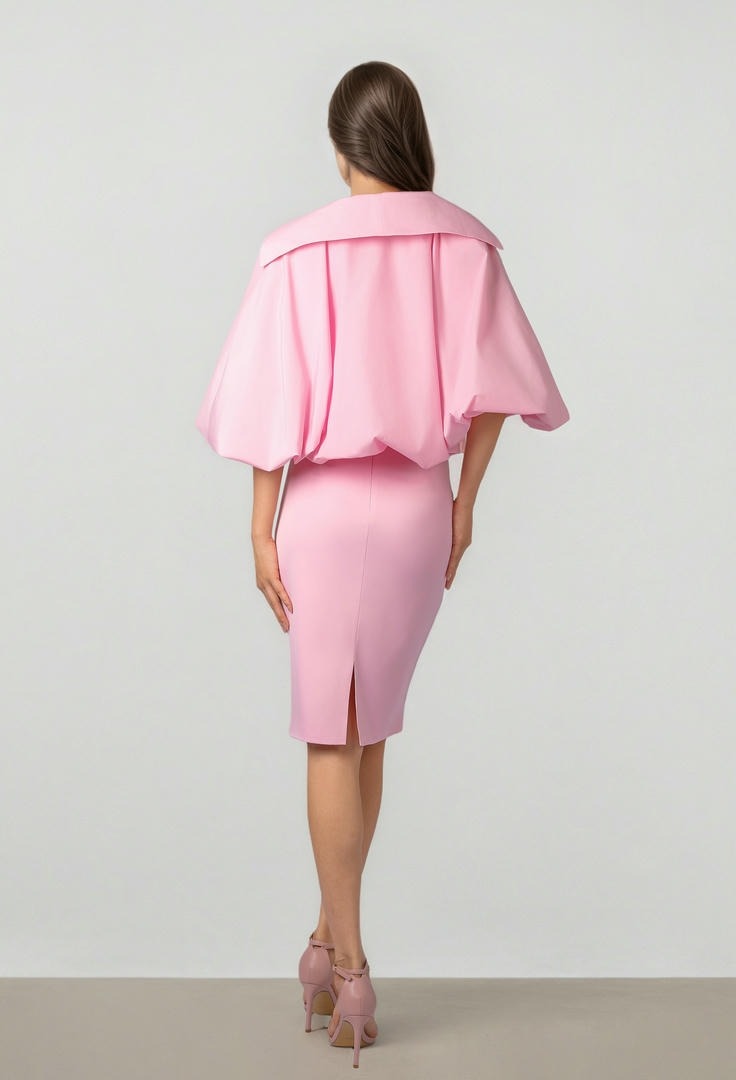 Pink Taffeta Jacket