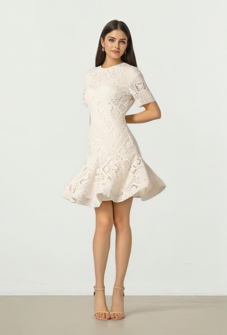 Lace Mini Dress