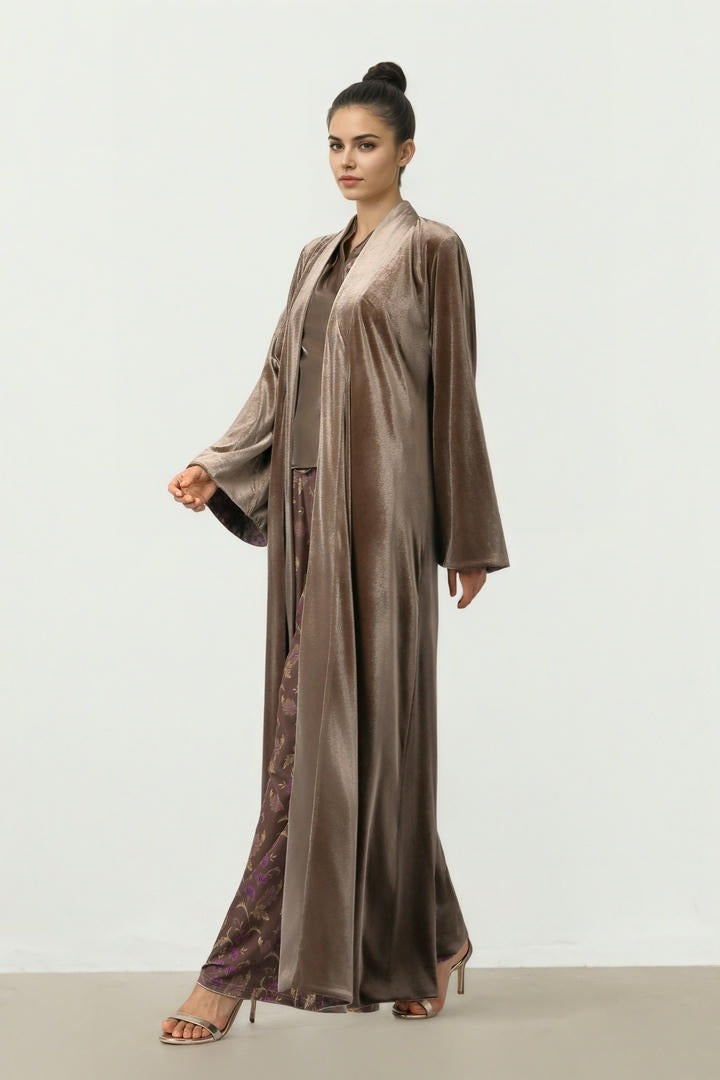 Velvet Abaya Jacket
