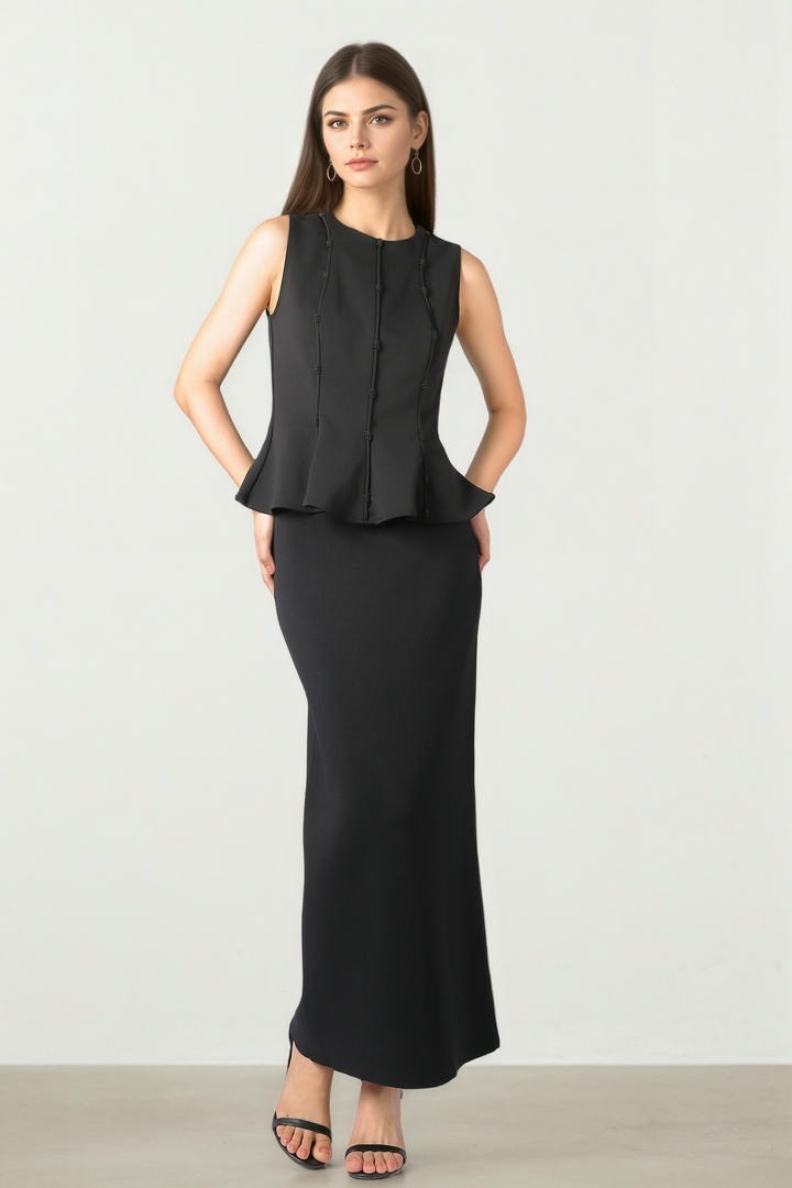 Rounded Neck Top