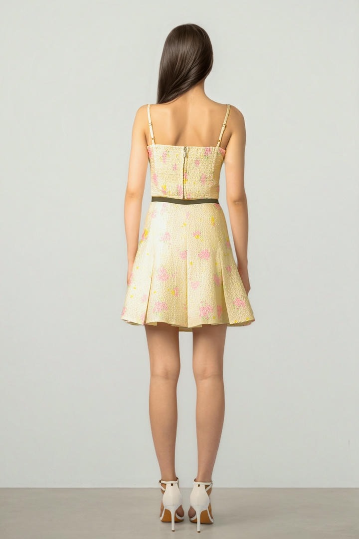 Printed Jacquard Top