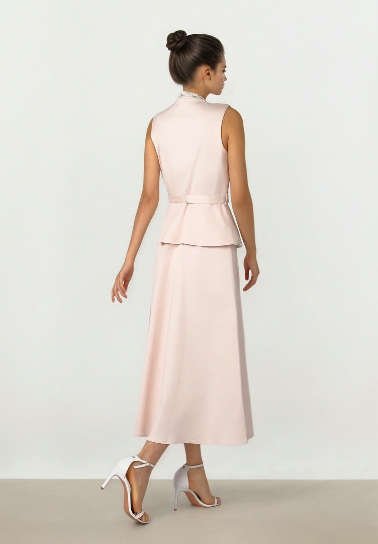 Convertible Twill Dress