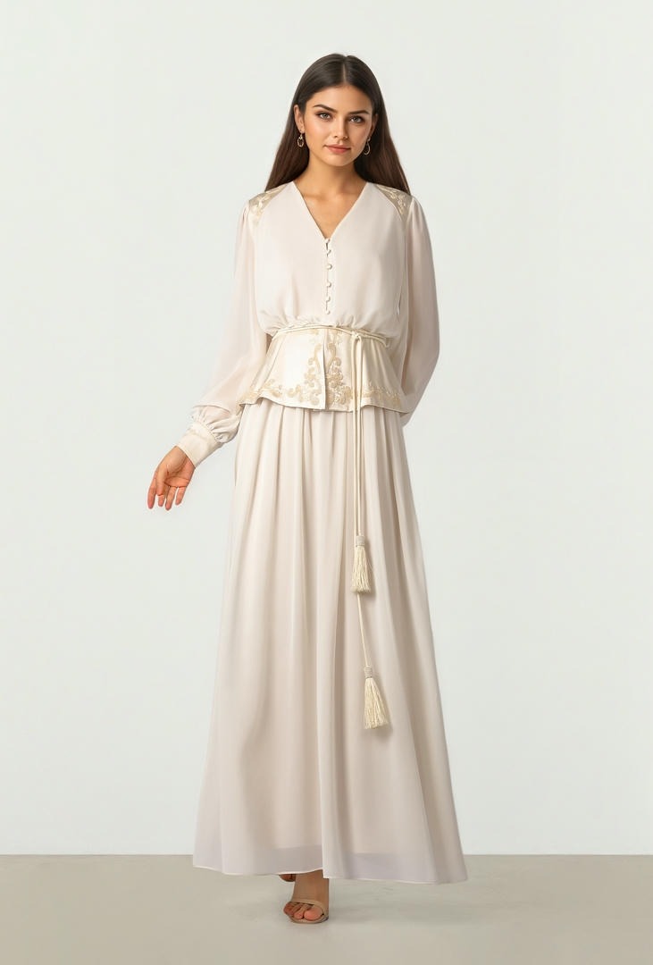 Flowing Chiffon Dress
