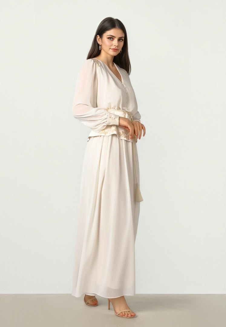 Flowing Chiffon Dress