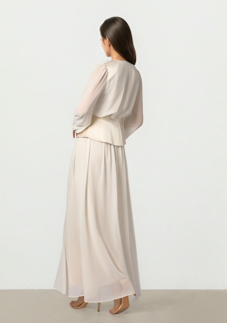 Flowing Chiffon Dress