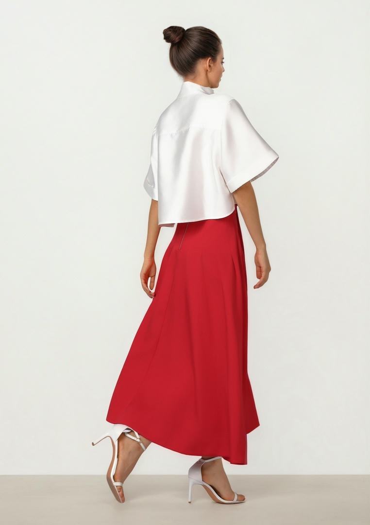 Scarlet Midi Skirt