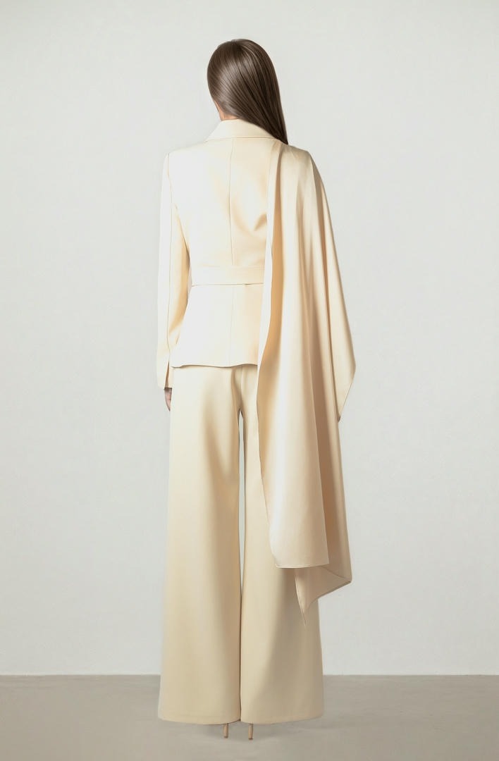 Sand Crepe Jacket