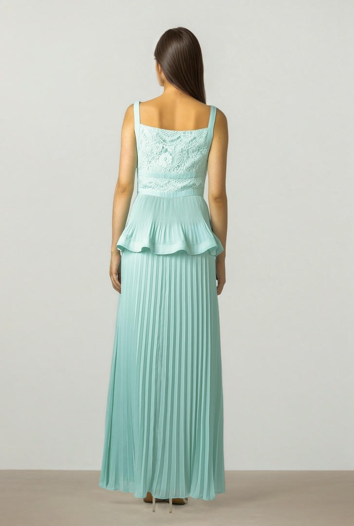 Ice Blue Maxi Dress