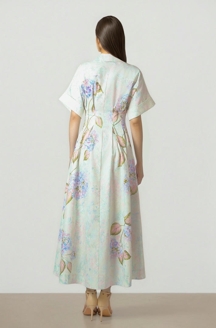 SHIRT COLLAR DRESS