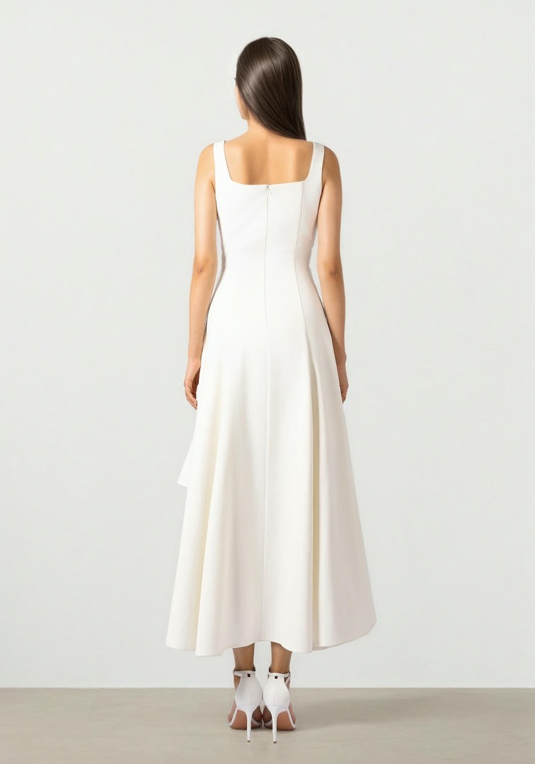 Square Neck Midi dress