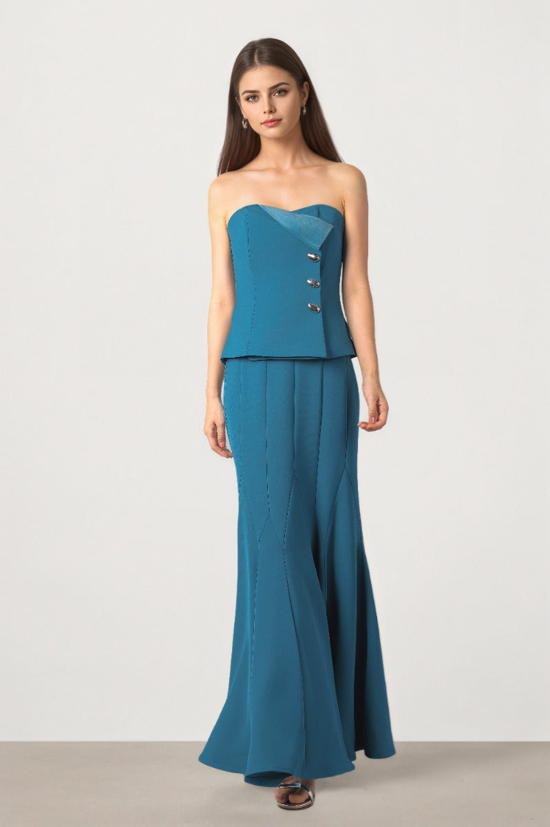 Blue Coral Skirt
