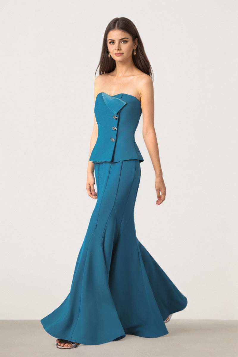Blue Coral Skirt