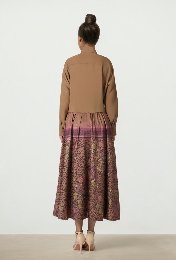 Knotted Organza Blouse