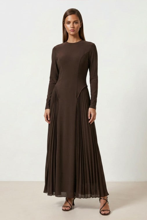 LONG SLEEVES MAXI DRESS