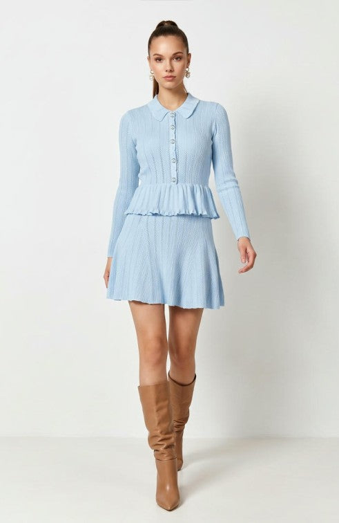 MINI LONG SLEEVES DRESS