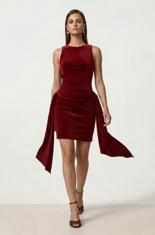 HALTER MINI DRESS