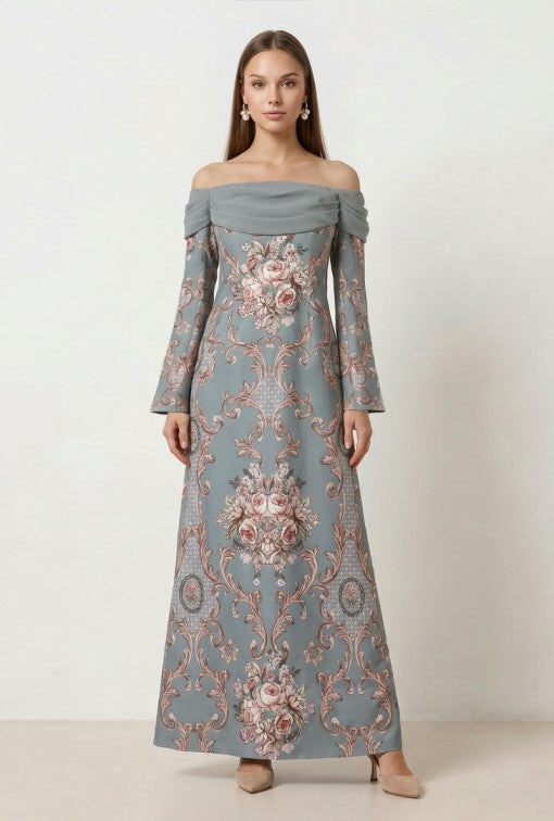 STRAPLESS MAXI DRESS