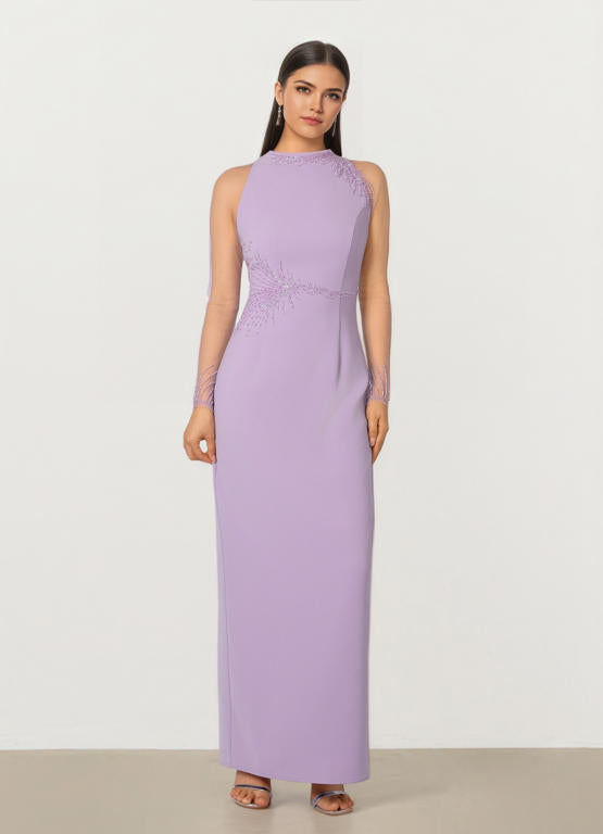 LONG SLEEVES MAXI DRESS