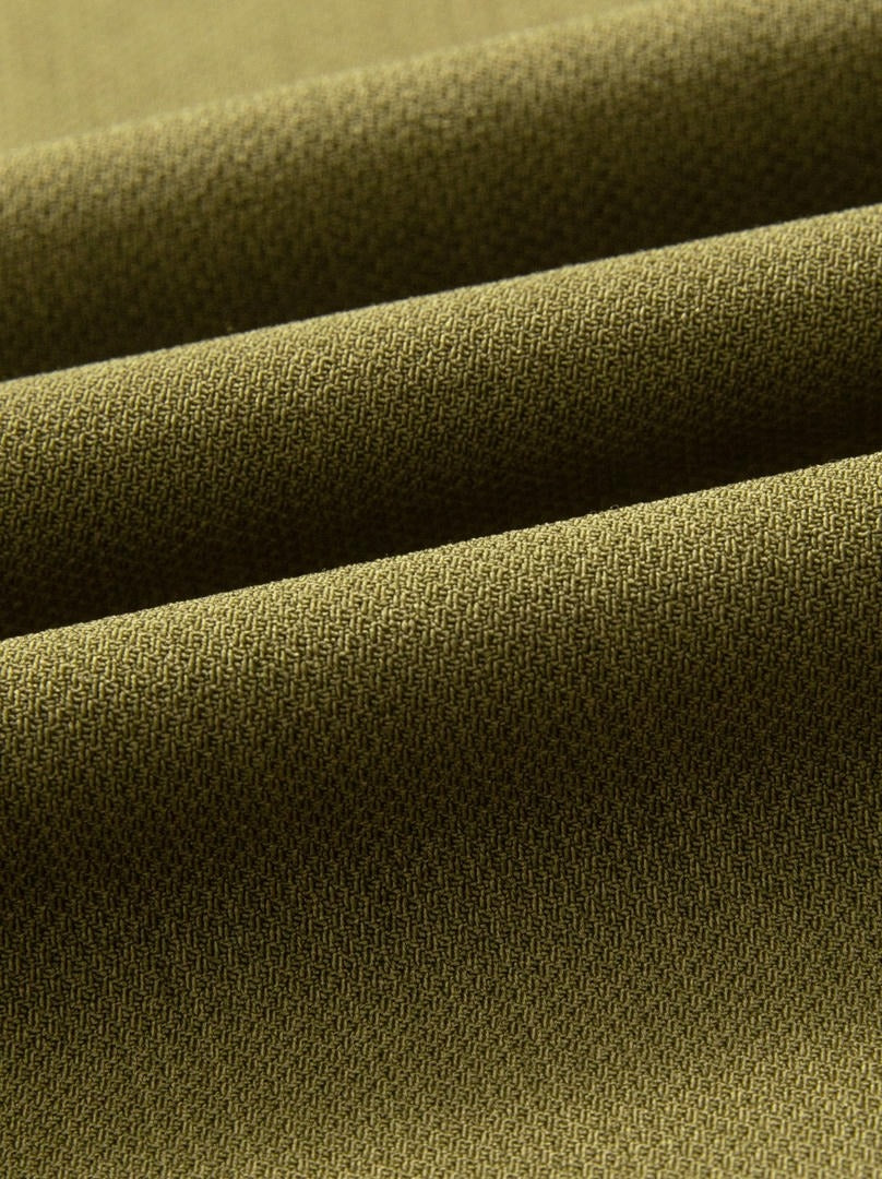 Olive Crepe Dress