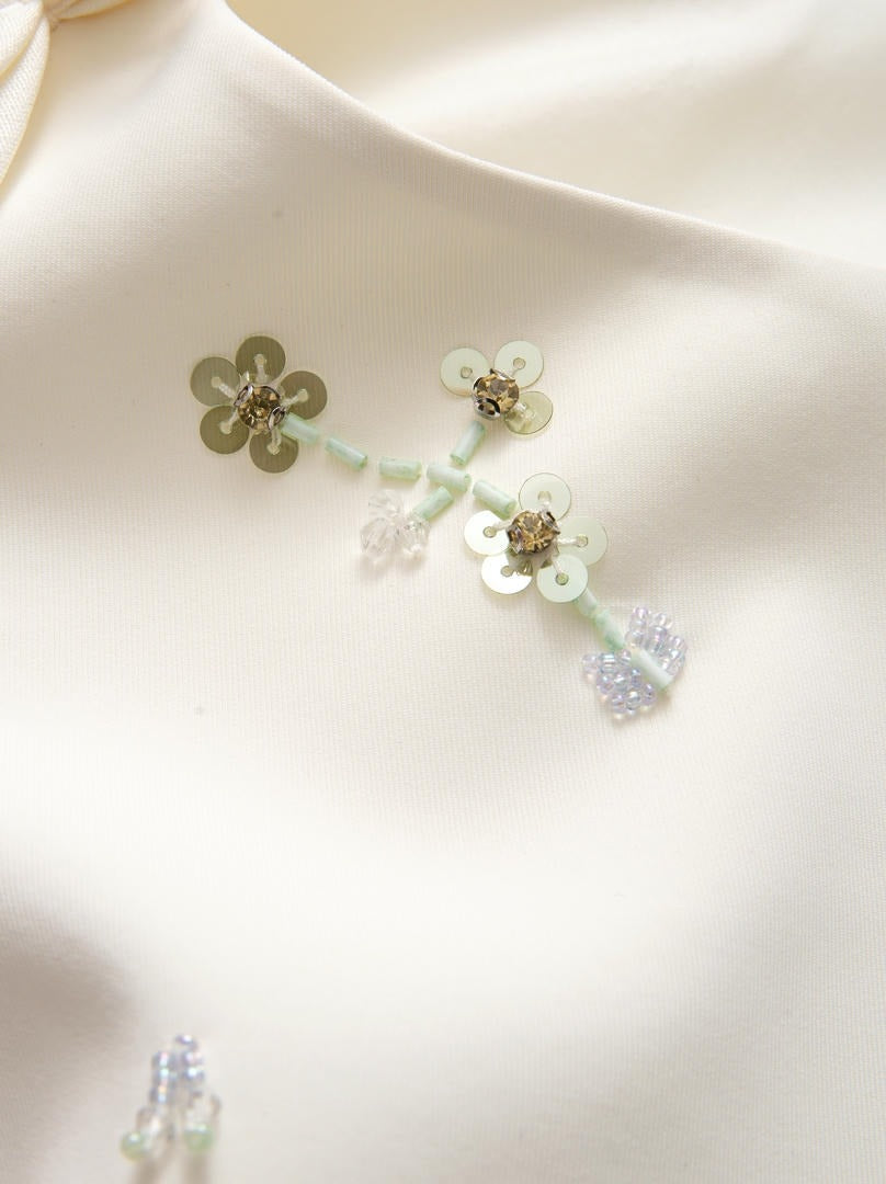 Bow Embellished Top
