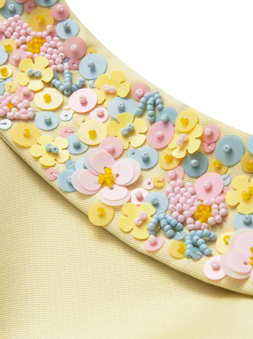 Beaded Tie Dress