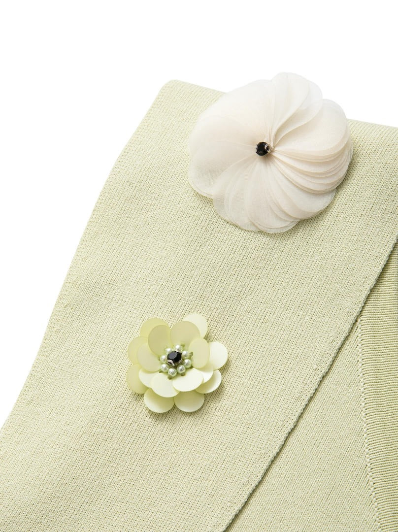 Mint Tieup Knit dress